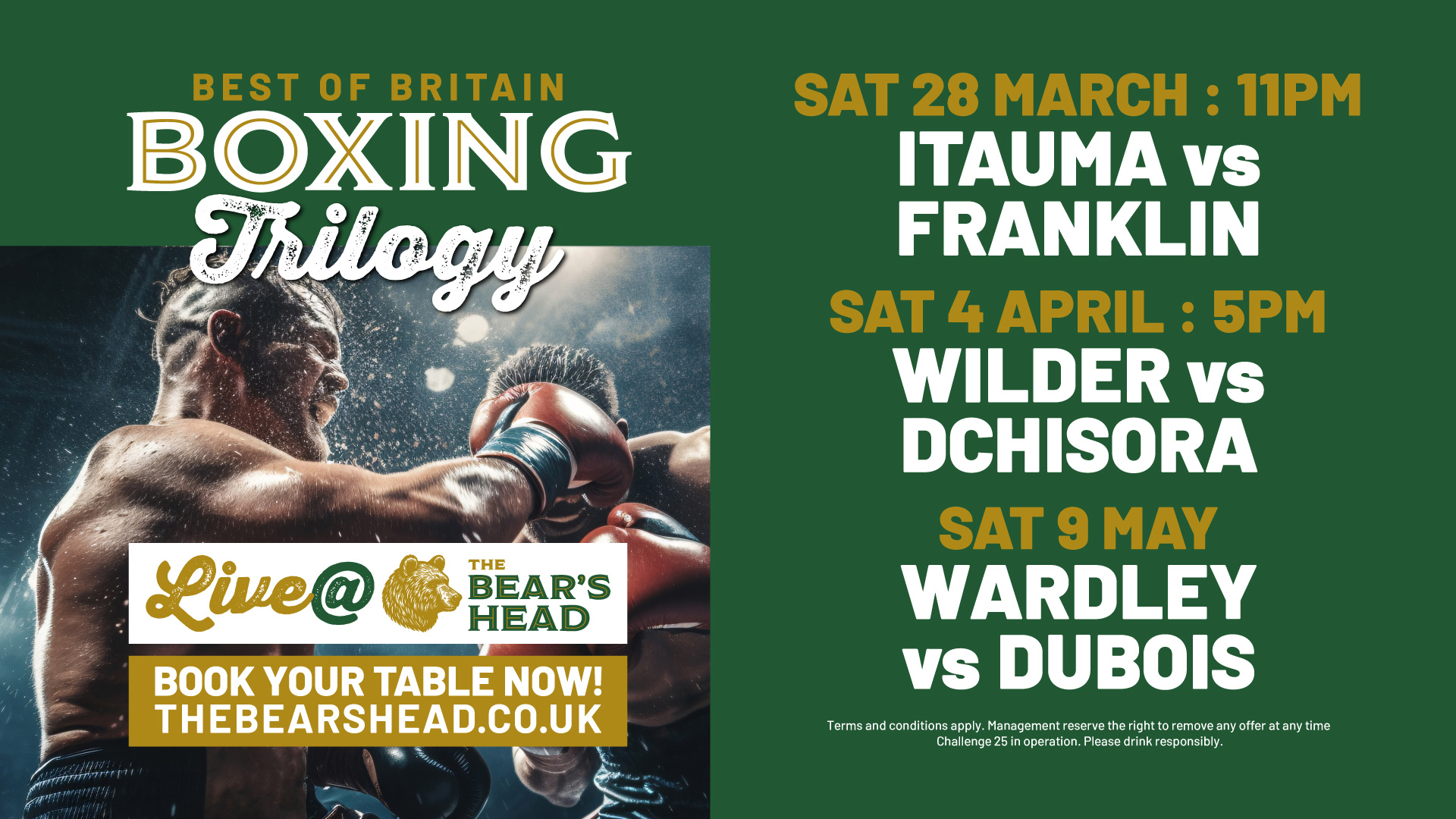 Boxing Trilogy TV Slide